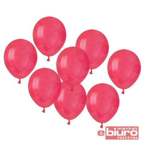 BALONY A50 PASTEL 5" CZERWONE 05/100SZT GODAN