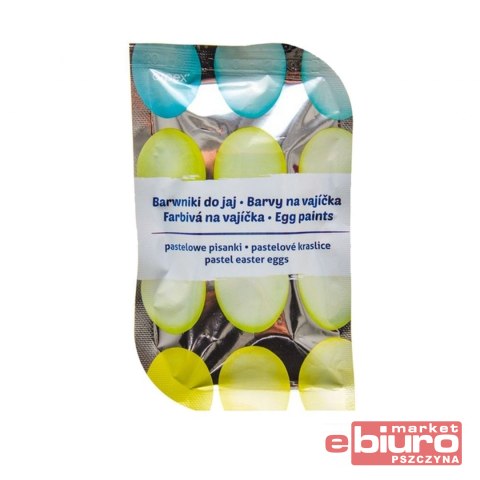 BARWNIKI DO JAJ PASTELOWE PISANKI S9366 ARPEX