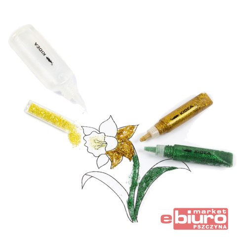 BROKATOWY ZESTAW ARTYSTYCZNY KIDEA