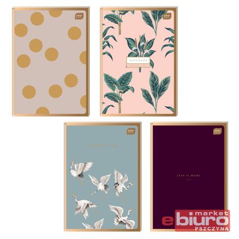 BRULION A6 96KARTEK KRATKA MET SATIN GOLD INTERDRU