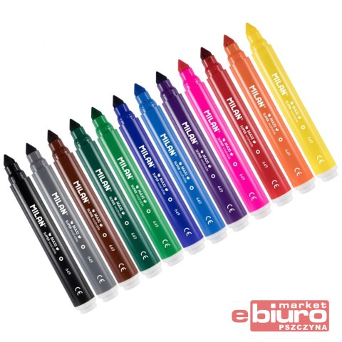 FLAMASTRY MAXI SUPER WASHABLE 12 KOLORÓW