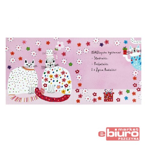 KARNET KW TŁ KOTKI HENRY