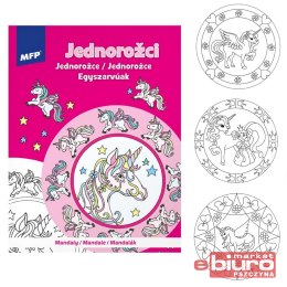 KOLOROWANKA ANTYSTRES MANDALE JEDNOROŻCE 5301145