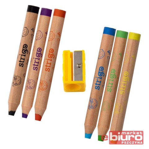 KREDKI JUMBO W DREWN OPR GRAFIT 8M 6 SZT + TEM