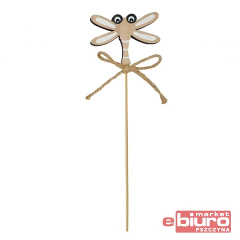 MOTYL NA PIKU DREWNIANY 25CM 2221632 MFP