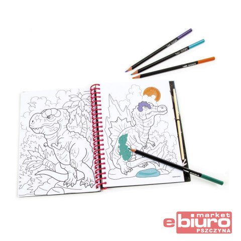 NOTES KREATYWNY Z WYDRAPYW. DINOZAUR 17