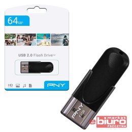 PENDRIVE PNY 64GB USB 2,0