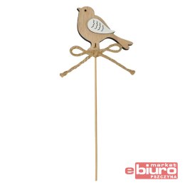 PTAK NA PIKU DREWNIANY 25CM 2221633 MFP