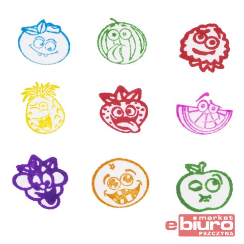 STEMPELKI ZAPACHOWE A 9SZT KIDEA