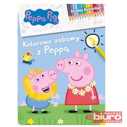 KOLOROWANKA A4 ŚWINKA PEPPA KOLOROWE ZABAWY 0751