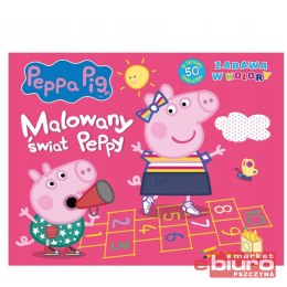 KOLOROWANKA ŚWINKA PEPPA MALOWANY ŚWIAT PEPPY 0324