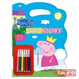 KOLOROWANKA ŚWINKA PEPPA SUPERKOLORY 9735