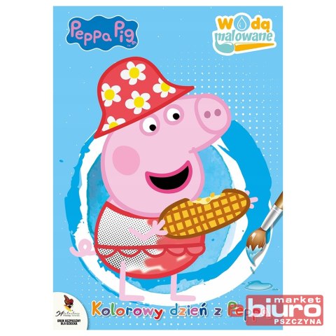KOLOROWANKA WODNA ŚWINKA PEPPA KOLOROWY DZIEŃ 5423