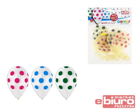 BALONY PREMIUM HEL KOLOROWE GROCHY TRANSPARENTNE