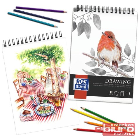 BLOK RYSUNKOWY OXFORD ART 2SPI A3 30K 160G