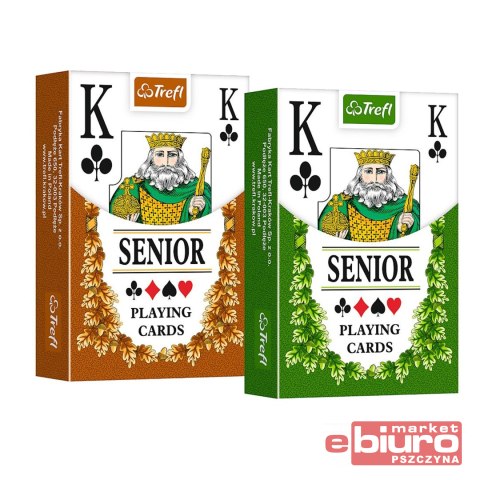 KARTY 55 LISTKOWE CLASSIC SENIOR TREFL K-14917