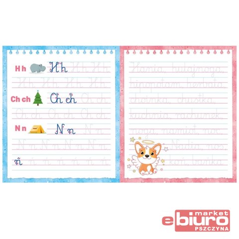 KOLOROWA KALIGRAFIA Z PISAKIEM 6 LAT