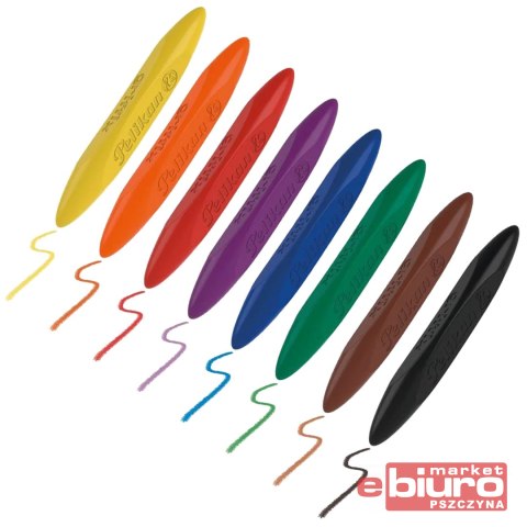 KREDKI ŚWIECOWE TRÓJKĄTNE WYPEŁN.