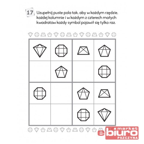 ŁAMIGŁÓWKI Z OŁÓWKIEM 7+ KSIĄŻECZKA POMARAŃCZOWA