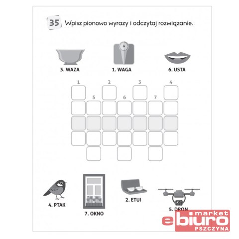 ŁAMIGŁÓWKI Z OŁÓWKIEM 7+ KSIĄŻECZKA TURKUSOWA
