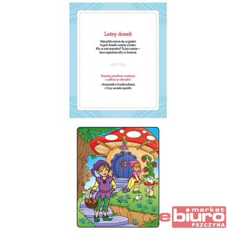 MAGICZNA KRAINA. MALOWANKA Z PISAKIEM WODNYM