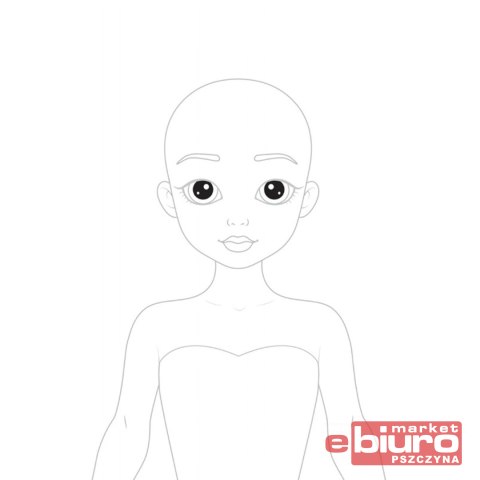 MODELKI I FRYZURY. Z NAKLEJKAMI