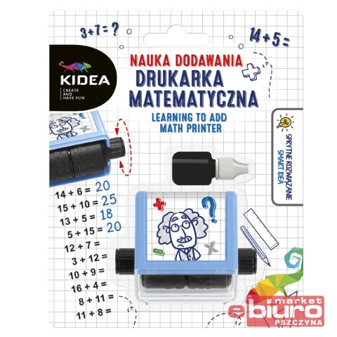 NAUKA DODAWANIA DRUKARKA MATEMATYCZNA KIDEA