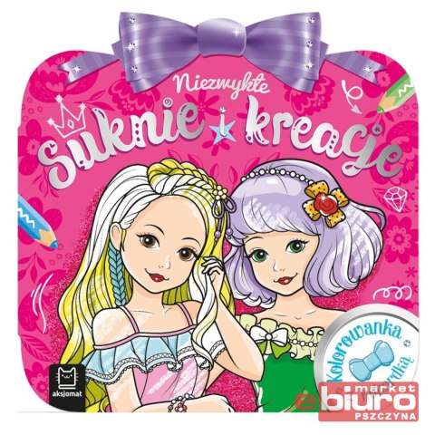 NIEZWYKŁE SUKNIE I KREACJE. KOLOROW. Z KOKARDKĄ