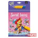 ŚWIAT BAŚNI. MALOWANKA Z PISAKIEM WODNYM