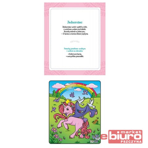 ŚWIAT BAŚNI. MALOWANKA Z PISAKIEM WODNYM