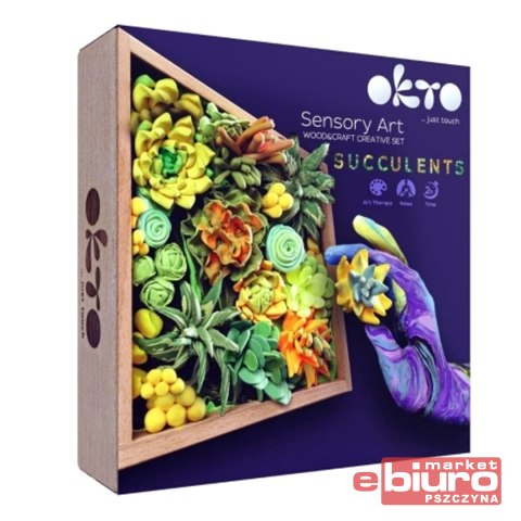 WOOD&CRAFT DIY SUCCULENTS 21*21CM ENERGY 10009
