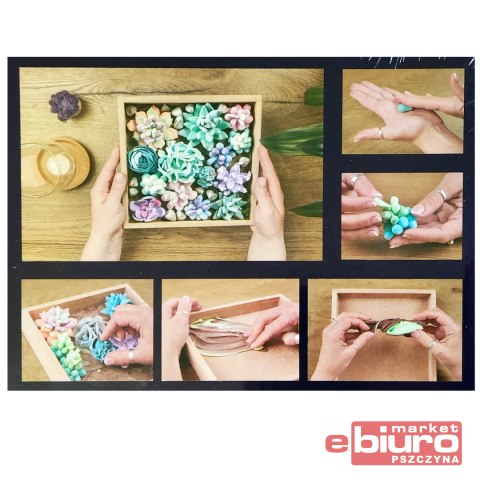 WOOD&CRAFT DIY SUCCULENTS 21*21CM TENDERN 10010
