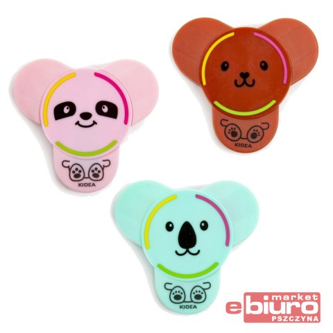 ZAKREŚLACZE Z FIGURKĄ 3W1 KIDEA D