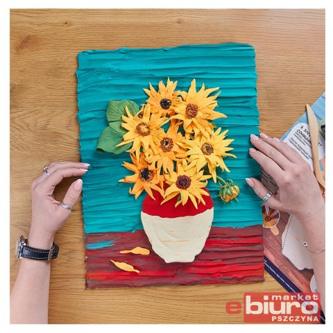 ZESTAW KREAT SUNFLOWERS 30*40CM 1008 MAKSIK