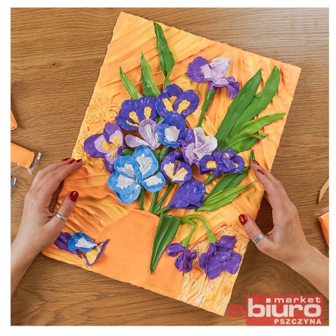 ZESTAW KREATYWNY IRISES 30*40CM 10007 MAKSIK
