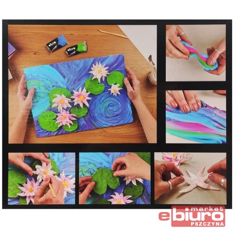 ZESTAW KREATYWNY WATER LILIES 30*40CM 10003 MAKSIK