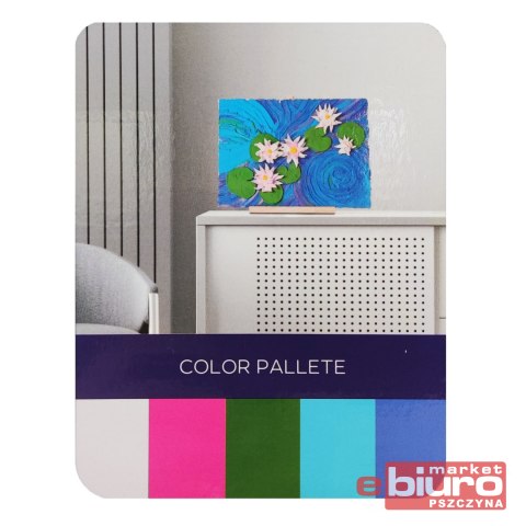 ZESTAW KREATYWNY WATER LILIES 30*40CM 10003 MAKSIK