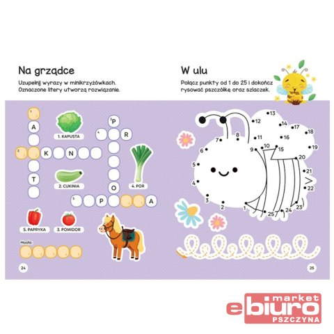 ZWIERZĘTA NA WSI. ŁAMIGŁÓWKI PRZEDSZKOLAKA