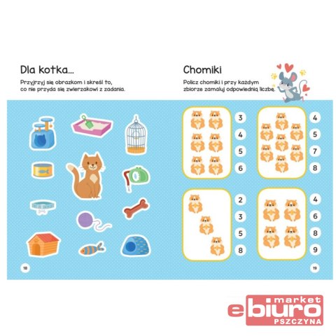 ZWIERZĘTA W DOMU. ŁAMIGŁÓWKI PRZEDSZKOLAKA