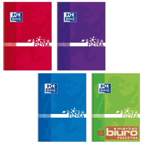 BRULION OXFORD FIZYKA A5 80 KARTEK 90G KRATKA