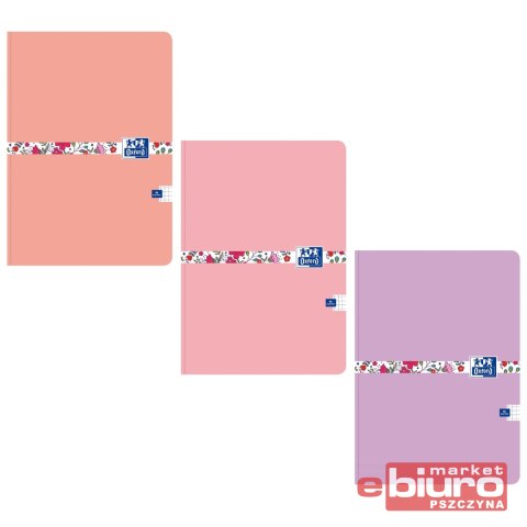 BRULION OXFORD FLORAL B5 96 KARTEK 90G KRATKA MIX