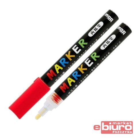 MARKER AKRYLOWY 1-2MM CZERWONY