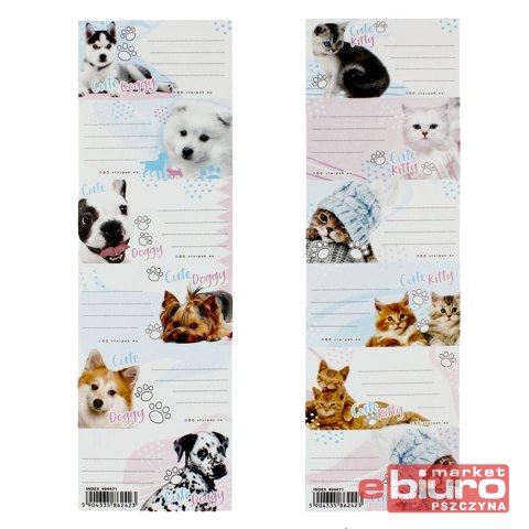 NAKLEJKI NA ZESZYT CUTTIES 1 STK