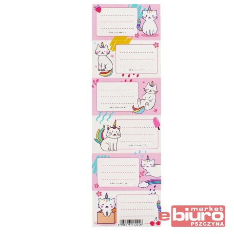 NAKLEJKI NA ZESZYT KOTOROZEC STK A'25