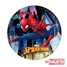 TALERZYKI PAPIEROWE SPIDERMAN 20CM 8SZT GODAN