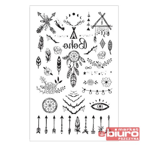 TATUAŻ 16011 8,5X13CM BOHO MFP