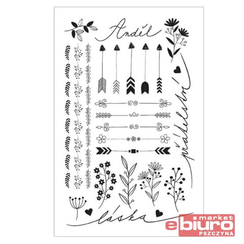 TATUAŻ 16013 8,5X13CM PRZYJACIELE MFP