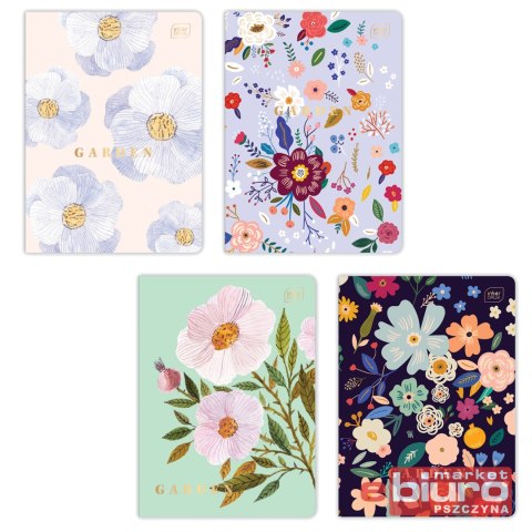 ZESZYT A5 96 KARTEK LINIA GARDEN INTERDRUK