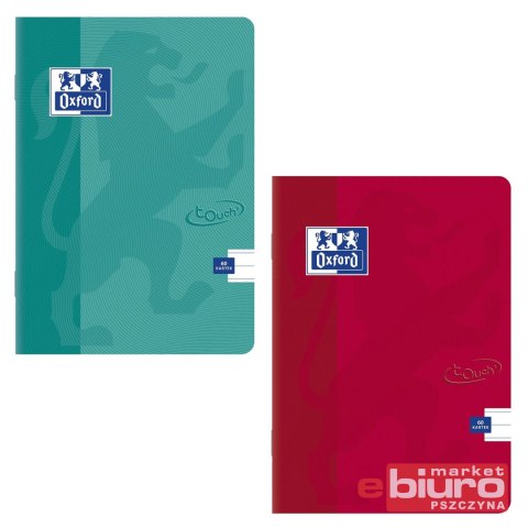 ZESZYT TOUCH A5 60 KARTEK LINIA OXFORD 90G/M