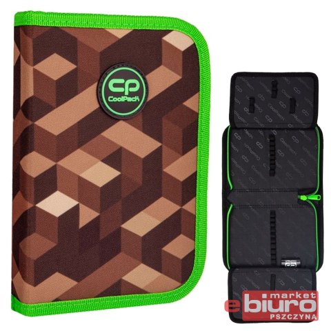 COOLPACK CLIPPER PIÓRNIK JEDNOKLAP B/W CITY JUNGLE